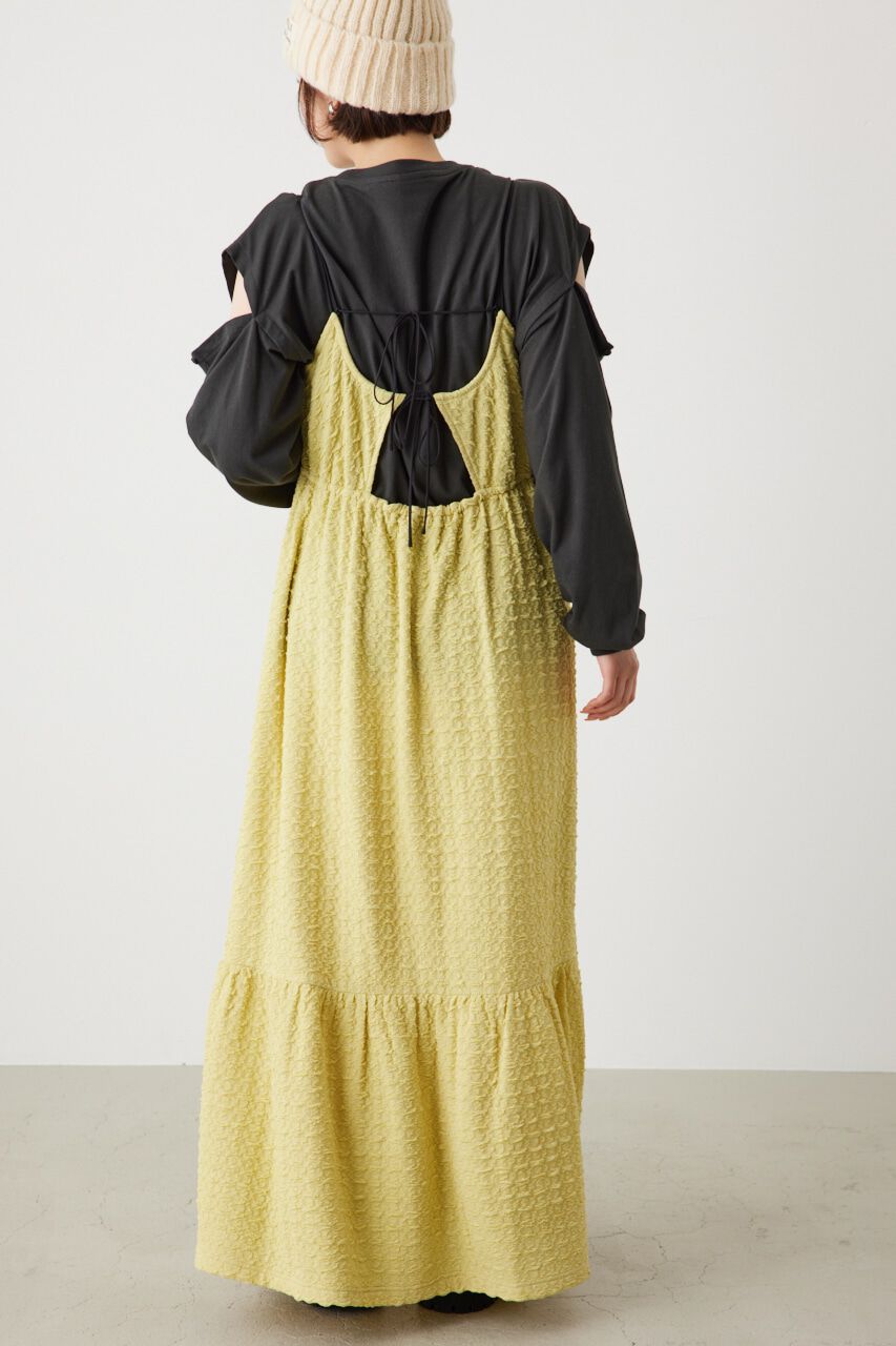 RODEO CROWNS「膨れジャガードキャミワンピース」|ワンピース|