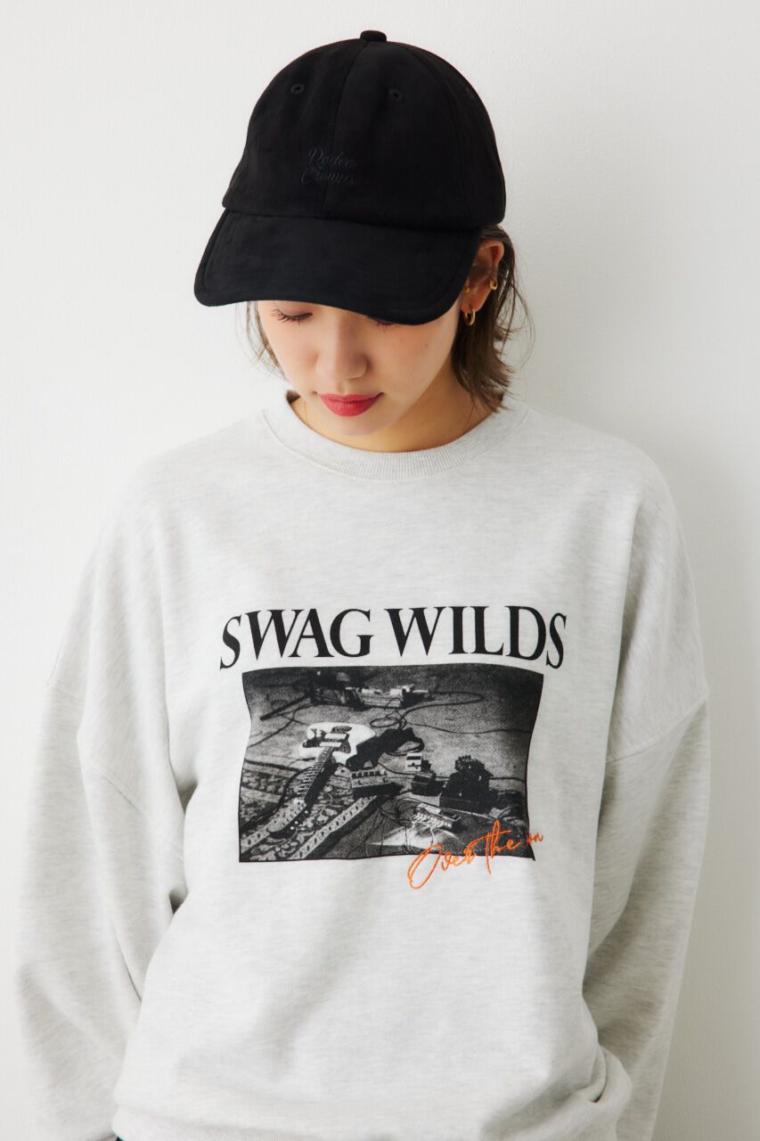 RODEO CROWNS「FAUX SUEDE LOGO CAP」|その他|