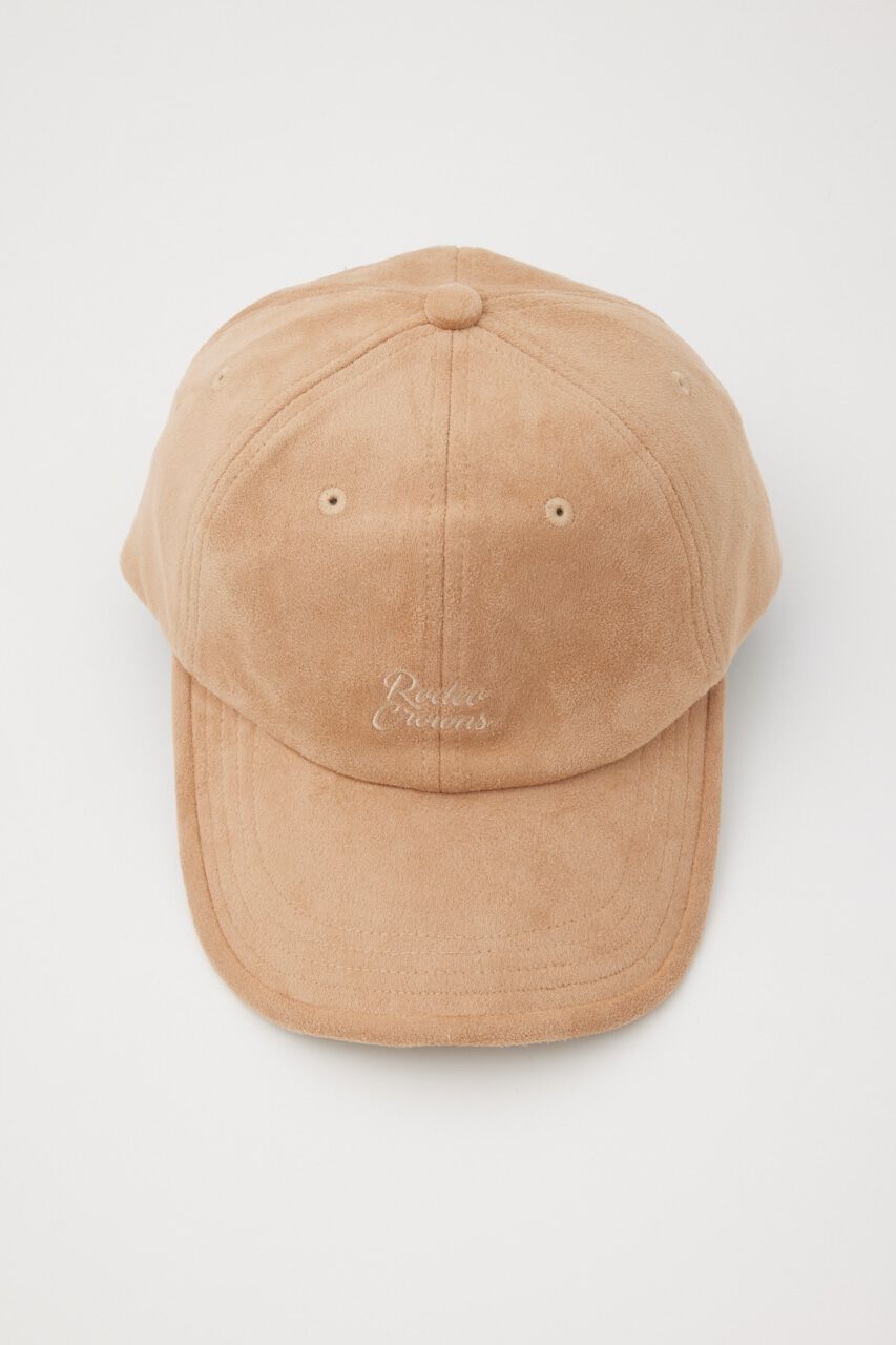 RODEO CROWNS「FAUX SUEDE LOGO CAP」|その他|