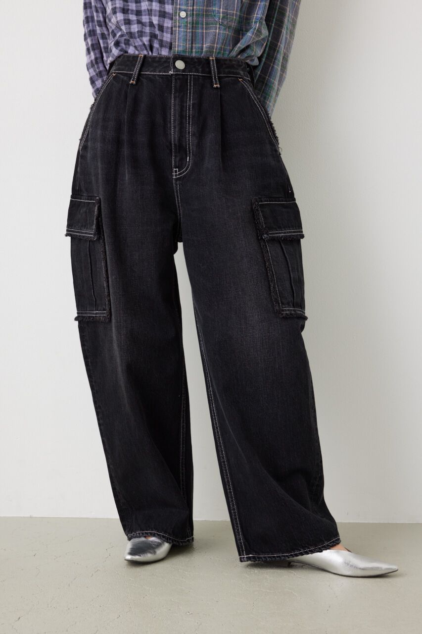 RODEO CROWNS「DENIMカーゴパンツ」|デニム|