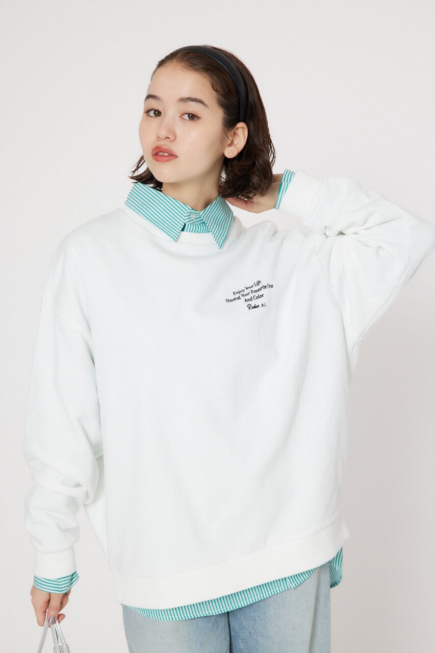 RODEO CROWNS「OP LOGOスウェットトップス」|パーカー|