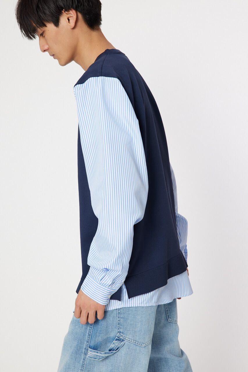 RODEO CROWNS「シャツコンビニット」|ニット・セーター|