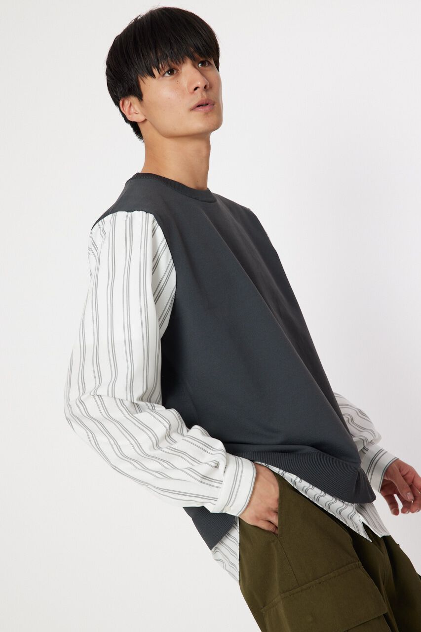 RODEO CROWNS「シャツコンビニット」|ニット・セーター|