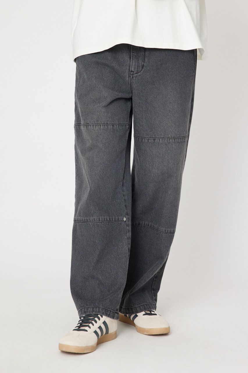 RODEO CROWNS「WORK DOUBLE KNEE パンツ」|デニム|