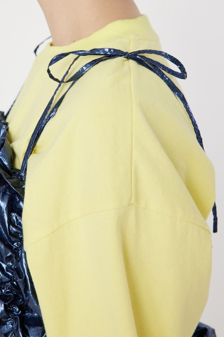 RODEO CROWNS「メタリックギャザーキャミソール」|キャミソール|