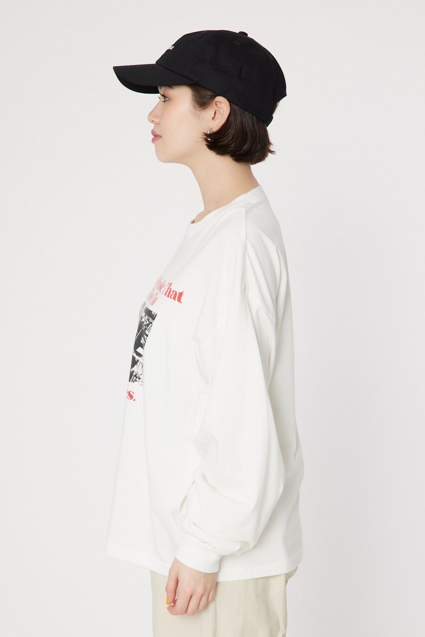 RODEO CROWNS「カセットフォト L/S Tシャツ」|Tシャツ・カットソー|