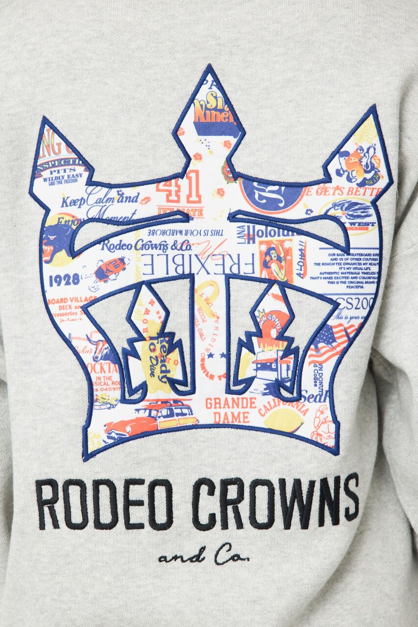 RODEO CROWNS「CROWN OG パッチニットトップス」|ニット・セーター|
