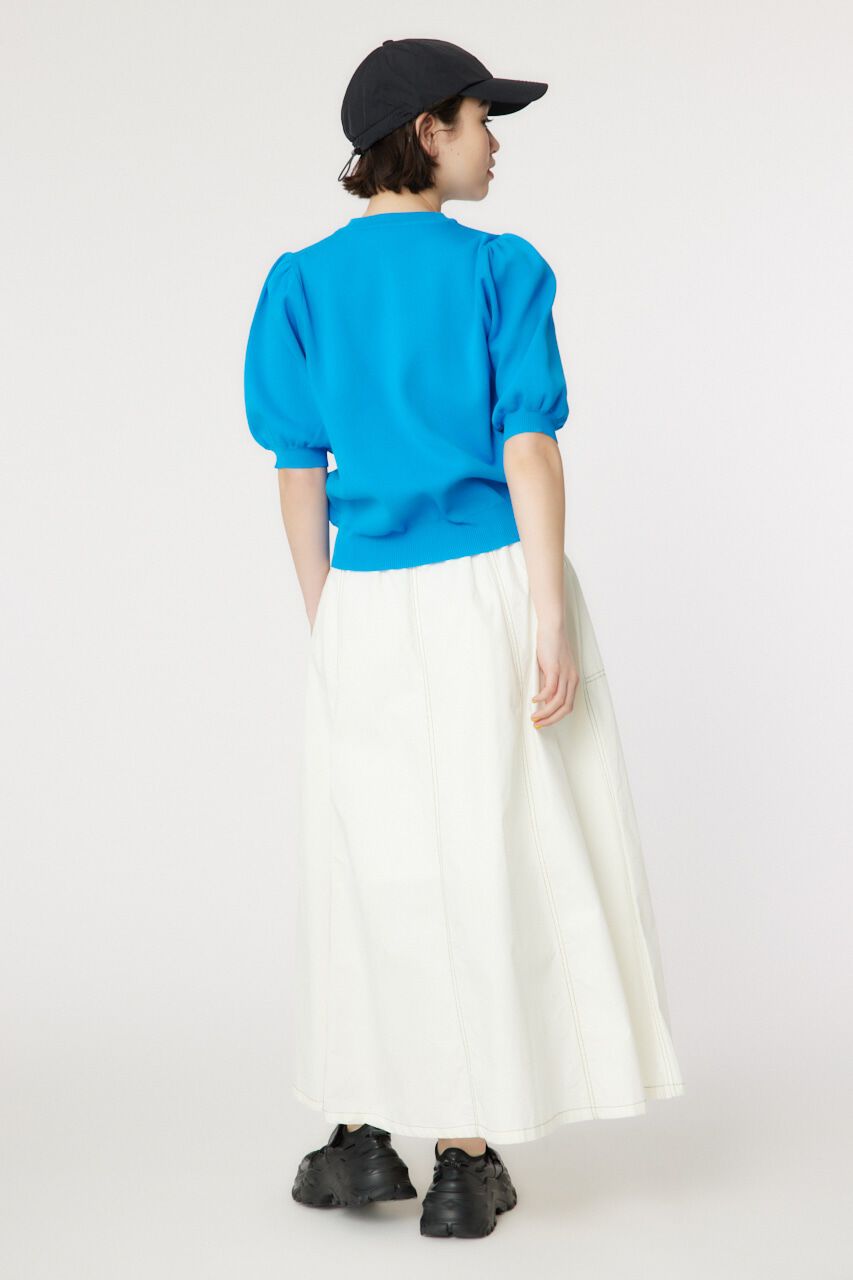 RODEO CROWNS「ショルダーパフニットトップス」|ニット・セーター|