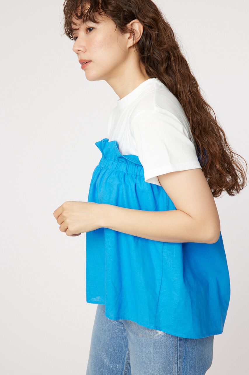 RODEO CROWNS「リネンビスチェ&Tシャツセット」|シャツ・ブラウス|