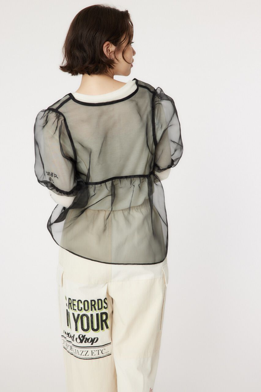 RODEO CROWNS「2WAYシアーブラウス」|シャツ・ブラウス|