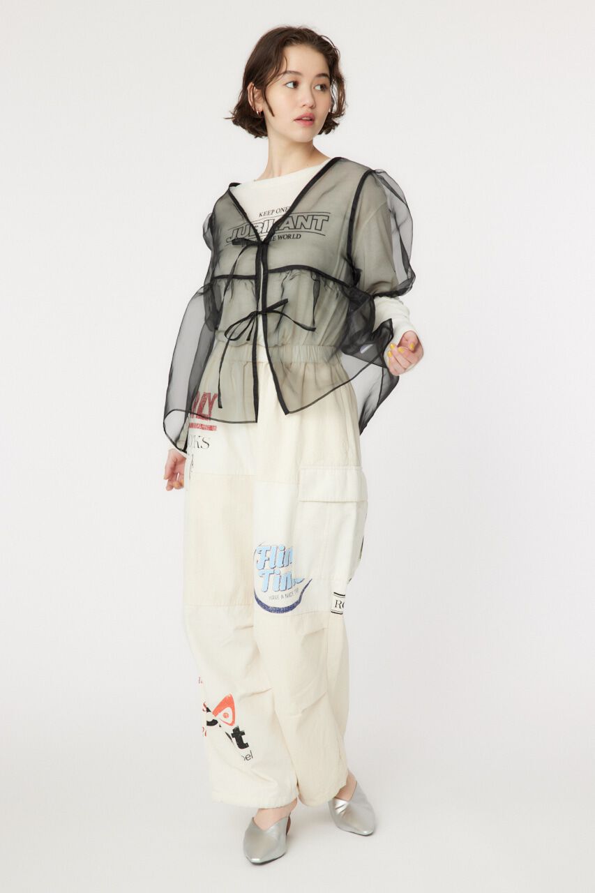 RODEO CROWNS「2WAYシアーブラウス」|シャツ・ブラウス|