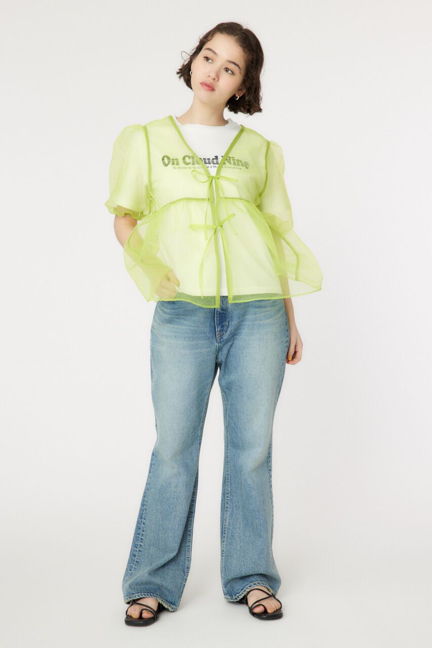 RODEO CROWNS「2WAYシアーブラウス」|シャツ・ブラウス|