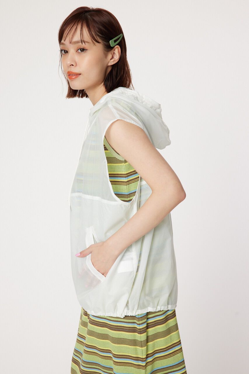 RODEO CROWNS「シアーアノラックフーディベスト」|その他|