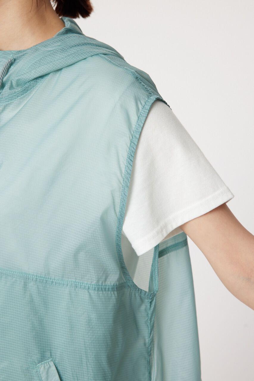 RODEO CROWNS「シアーアノラックフーディベスト」|その他|