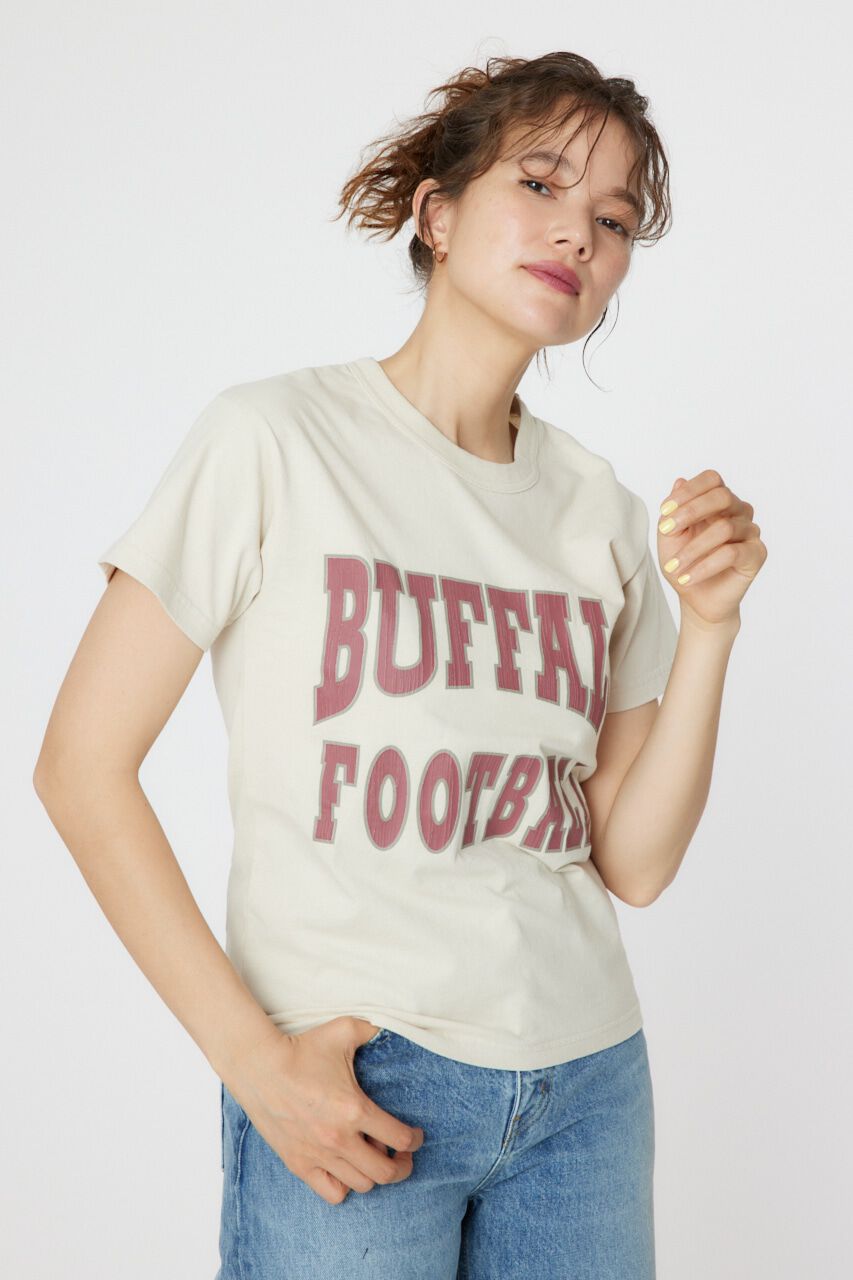 RODEO CROWNS「BUFFALO FOOTBALL Tシャツ」|Tシャツ・カットソー|L/BEG1