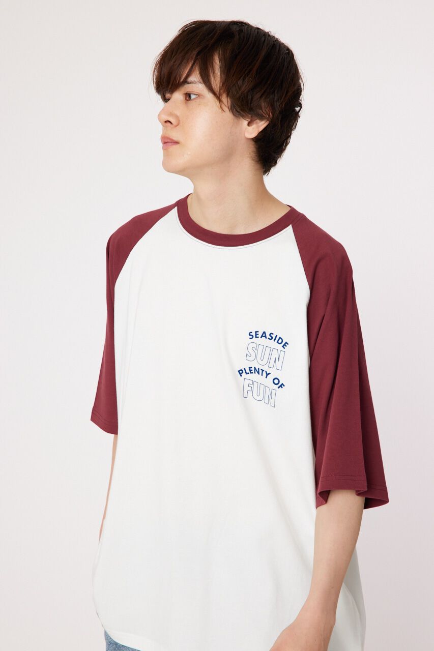 RODEO CROWNS「NJラグラン Tシャツ」|Tシャツ・カットソー|