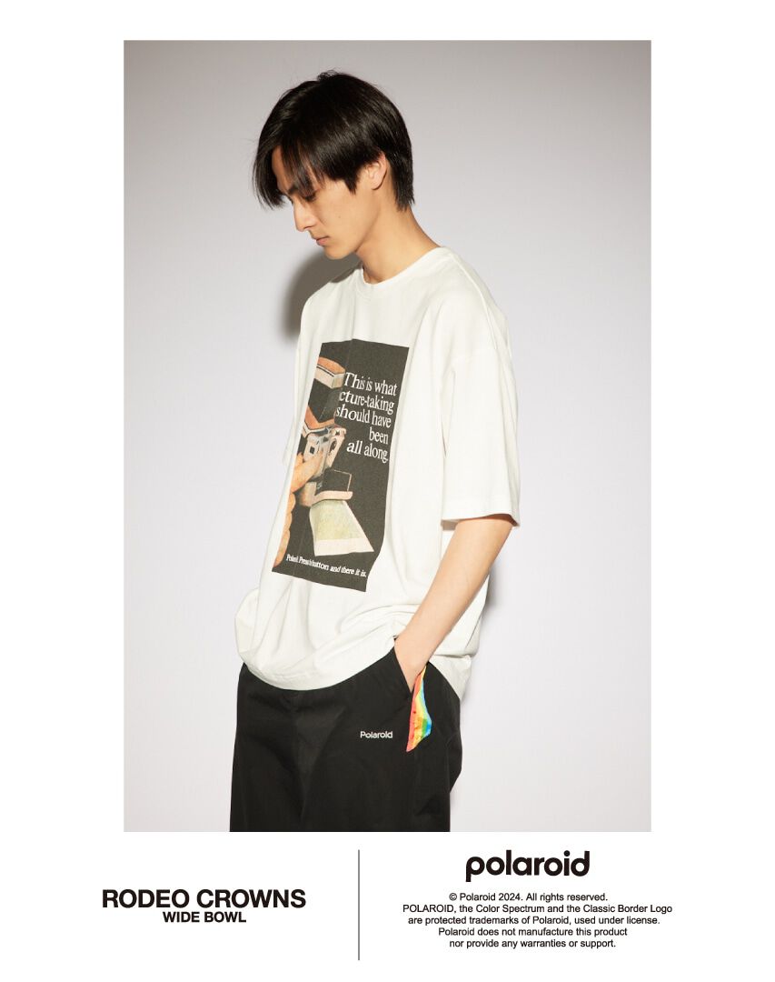 RODEO CROWNS「Polaroid フォトTシャツ」|Tシャツ・カットソー|