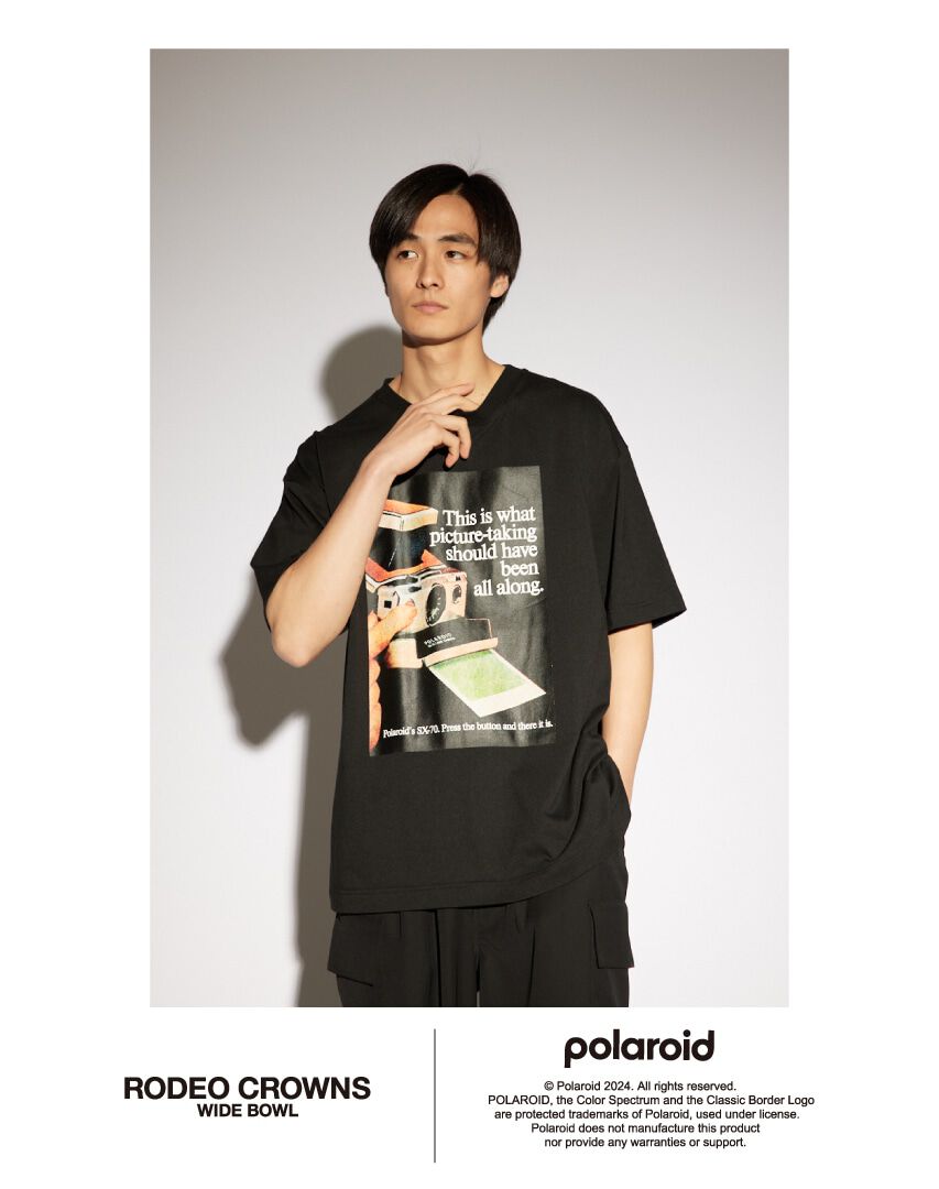 RODEO CROWNS「Polaroid フォトTシャツ」|Tシャツ・カットソー|