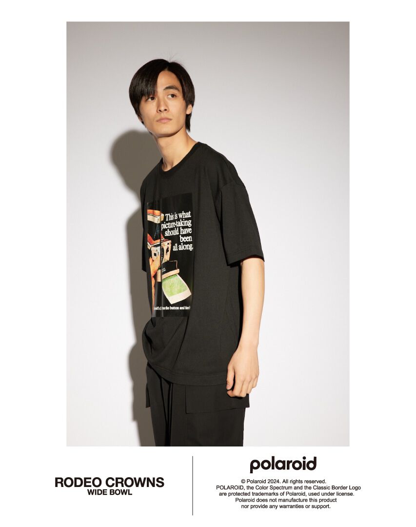 RODEO CROWNS「Polaroid フォトTシャツ」|Tシャツ・カットソー|