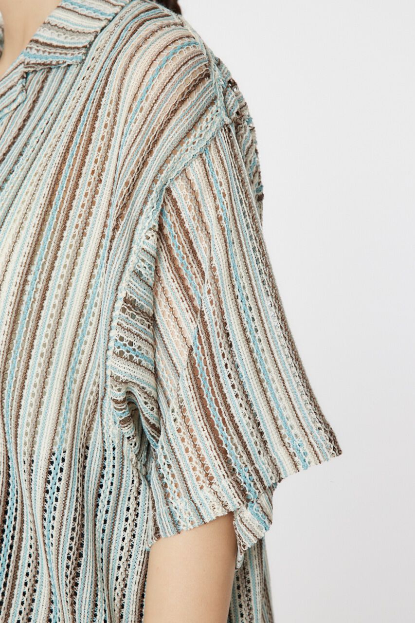 RODEO CROWNS「マルチストライプレースシャツ」|シャツ・ブラウス|