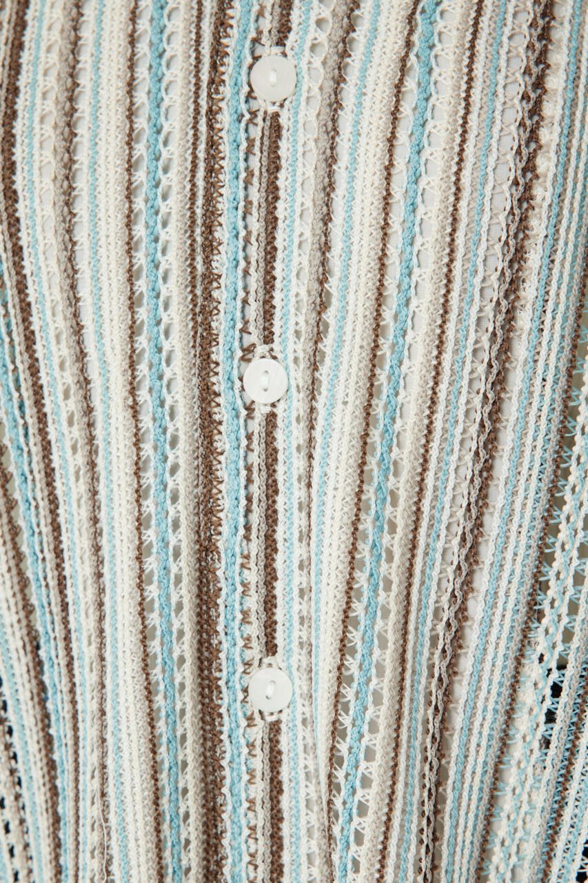 RODEO CROWNS「マルチストライプレースシャツ」|シャツ・ブラウス|