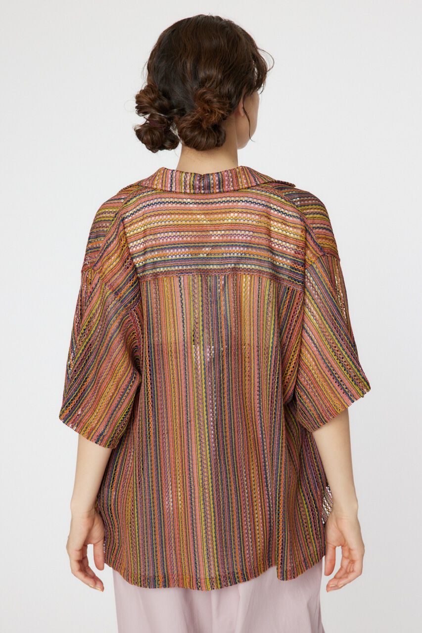 RODEO CROWNS「マルチストライプレースシャツ」|シャツ・ブラウス|