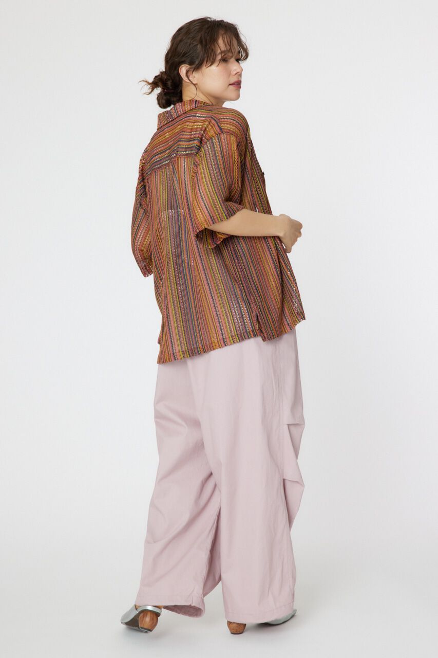 RODEO CROWNS「マルチストライプレースシャツ」|シャツ・ブラウス|