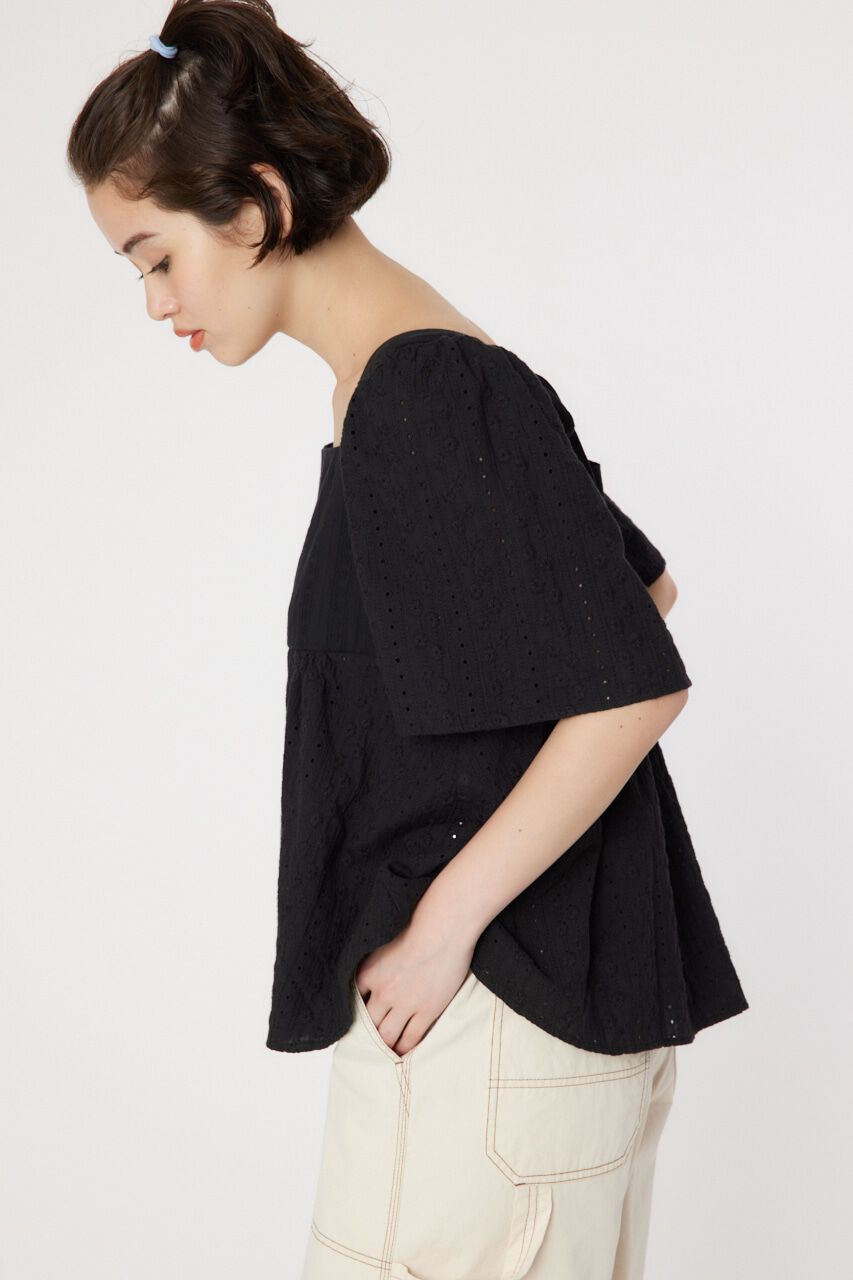 RODEO CROWNS「バックリボンフレアトップス」|シャツ・ブラウス|