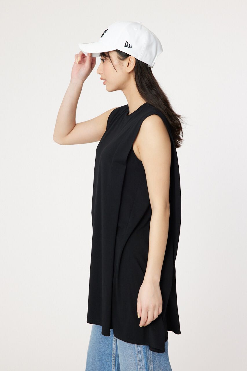 RODEO CROWNS「T/F ノースリーブチュニック」|タンクトップ|