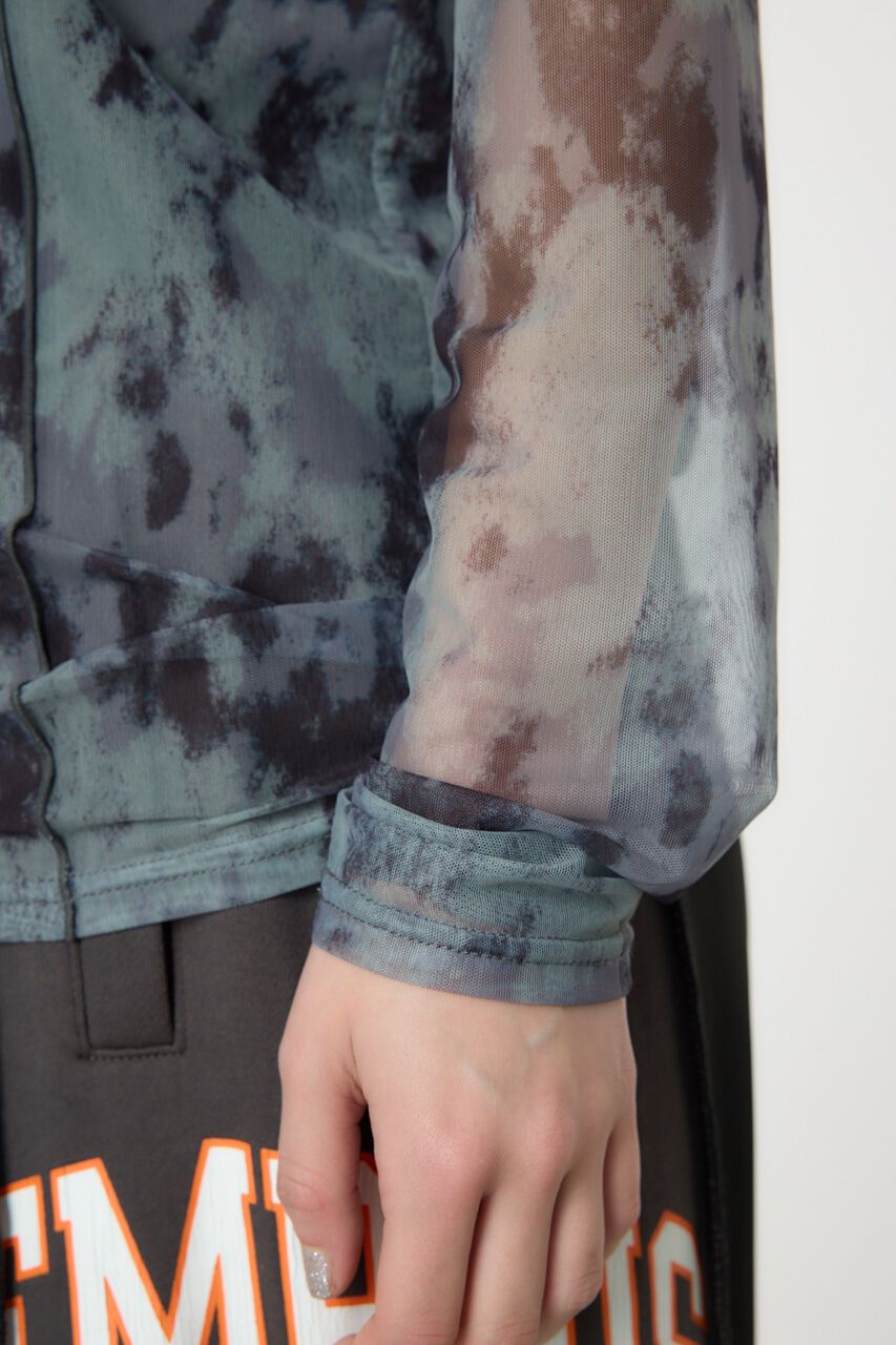 RODEO CROWNS「ニュアンスパターンシアートップス」|シャツ・ブラウス|