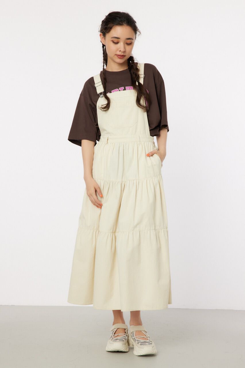 RODEO CROWNS「ティアードサロペットスカート」|ワンピース|