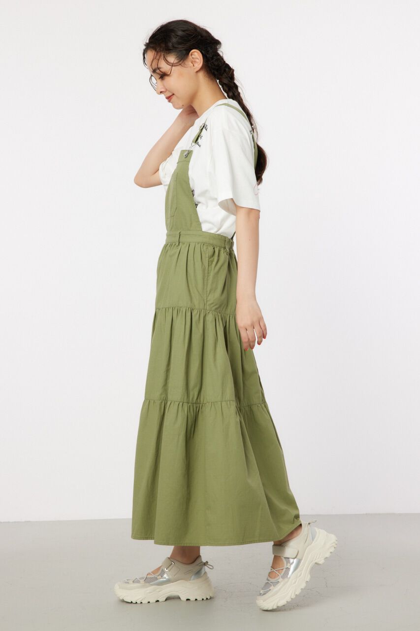 RODEO CROWNS「ティアードサロペットスカート」|ワンピース|