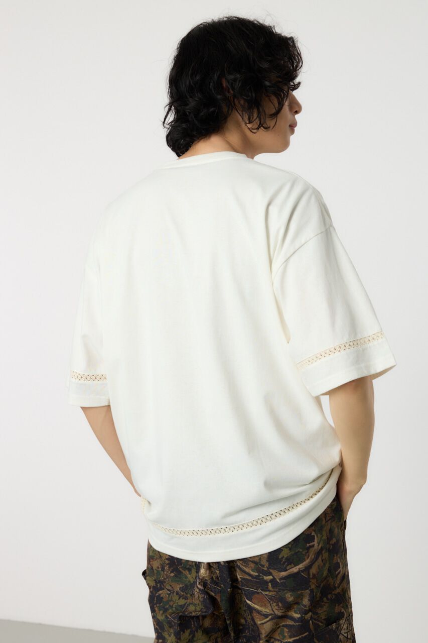 RODEO CROWNS「ハシゴレース Tシャツ」|Tシャツ・カットソー|