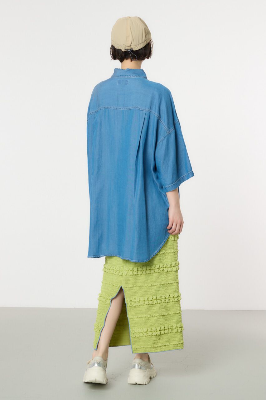 RODEO CROWNS「ふくれボーダーナロースカート」|スカート|