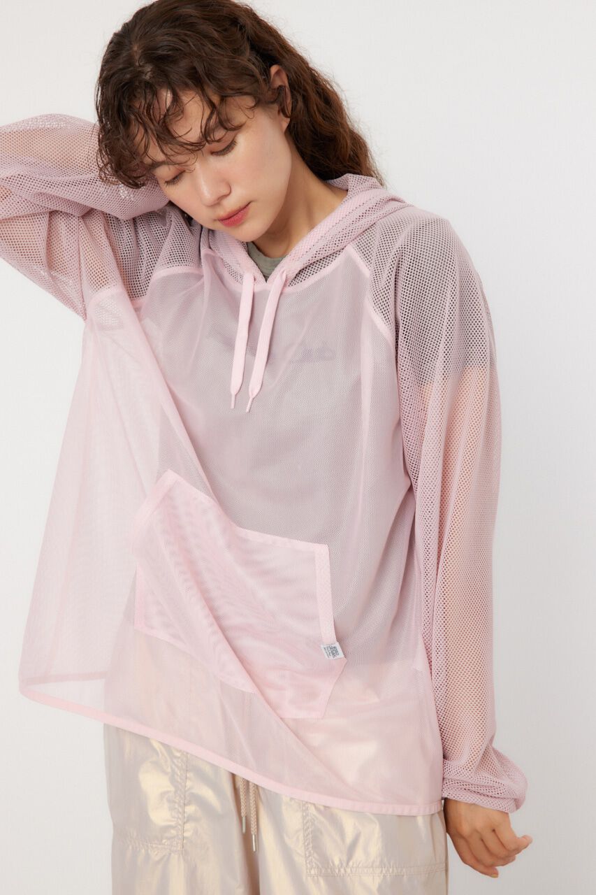 RODEO CROWNS「シアーフーディートップス」|シャツ・ブラウス|L/PNK1