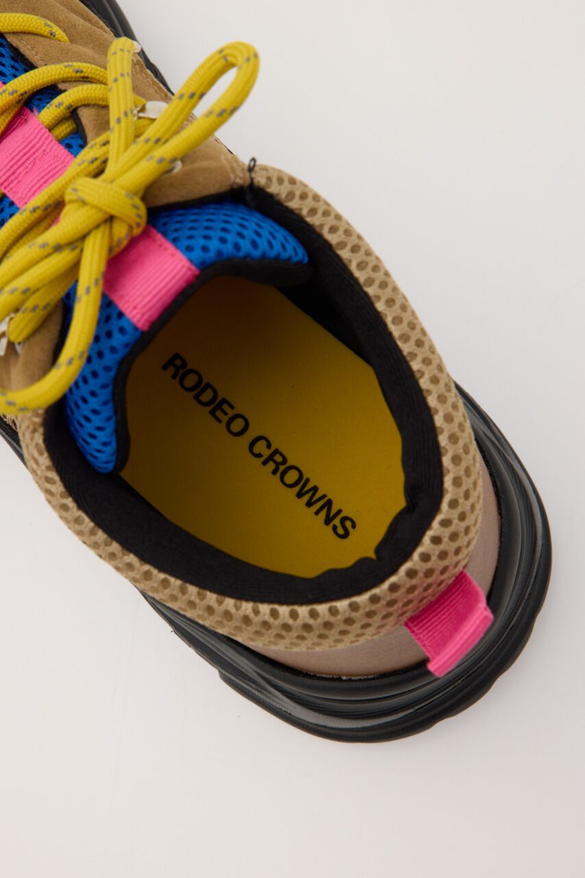 RODEO CROWNS「COLOR LACE HICUT SNEAKER」|スニーカー|