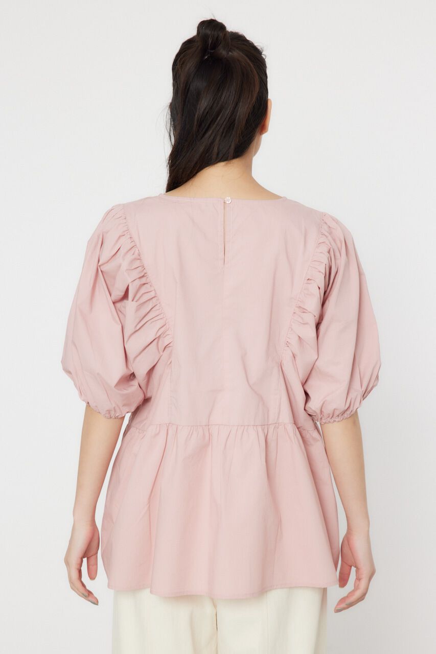 RODEO CROWNS「袖ボリュームペプラムトップス」|シャツ・ブラウス|