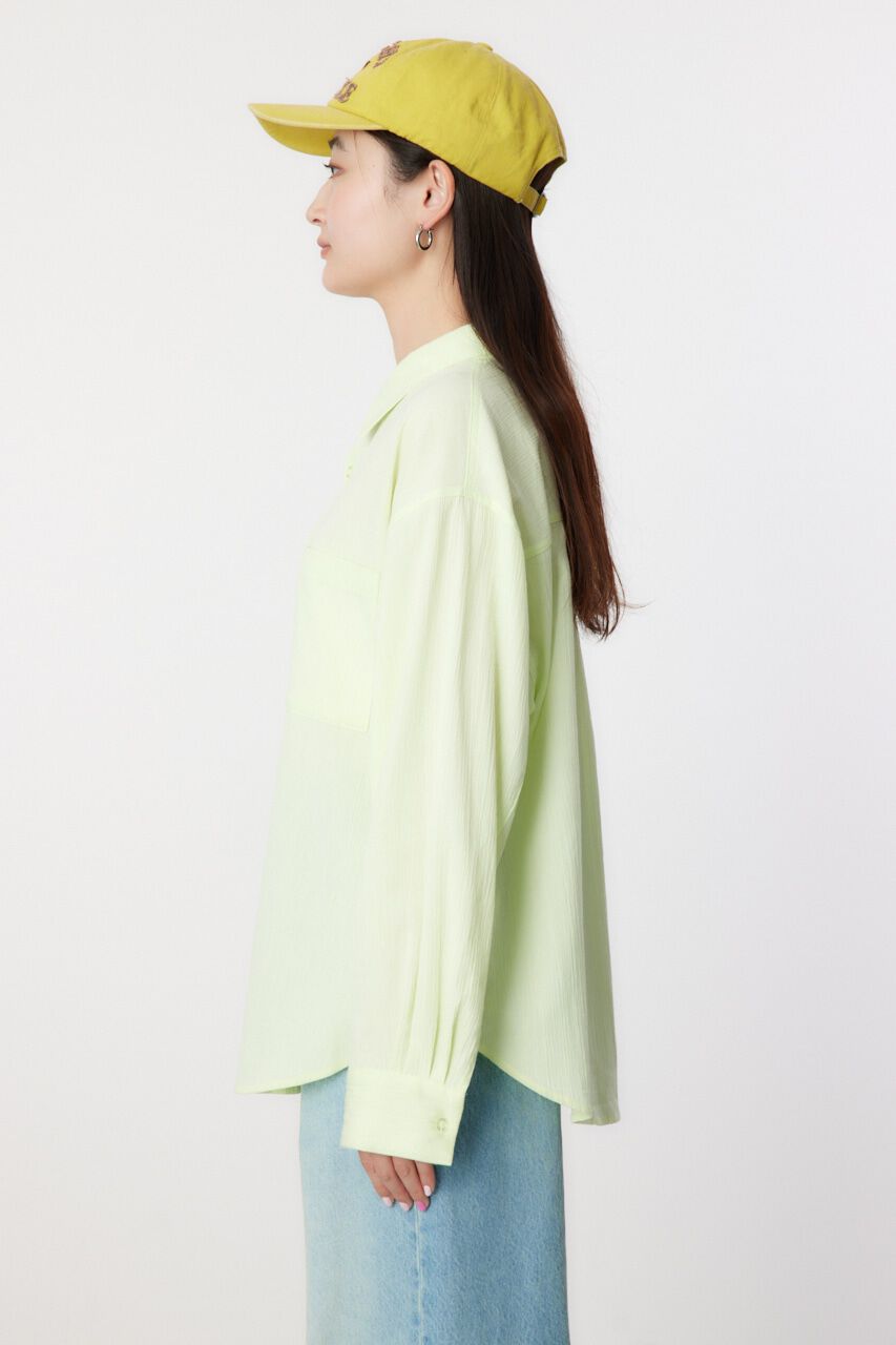 RODEO CROWNS「クレープルーズシャツ」|シャツ・ブラウス|