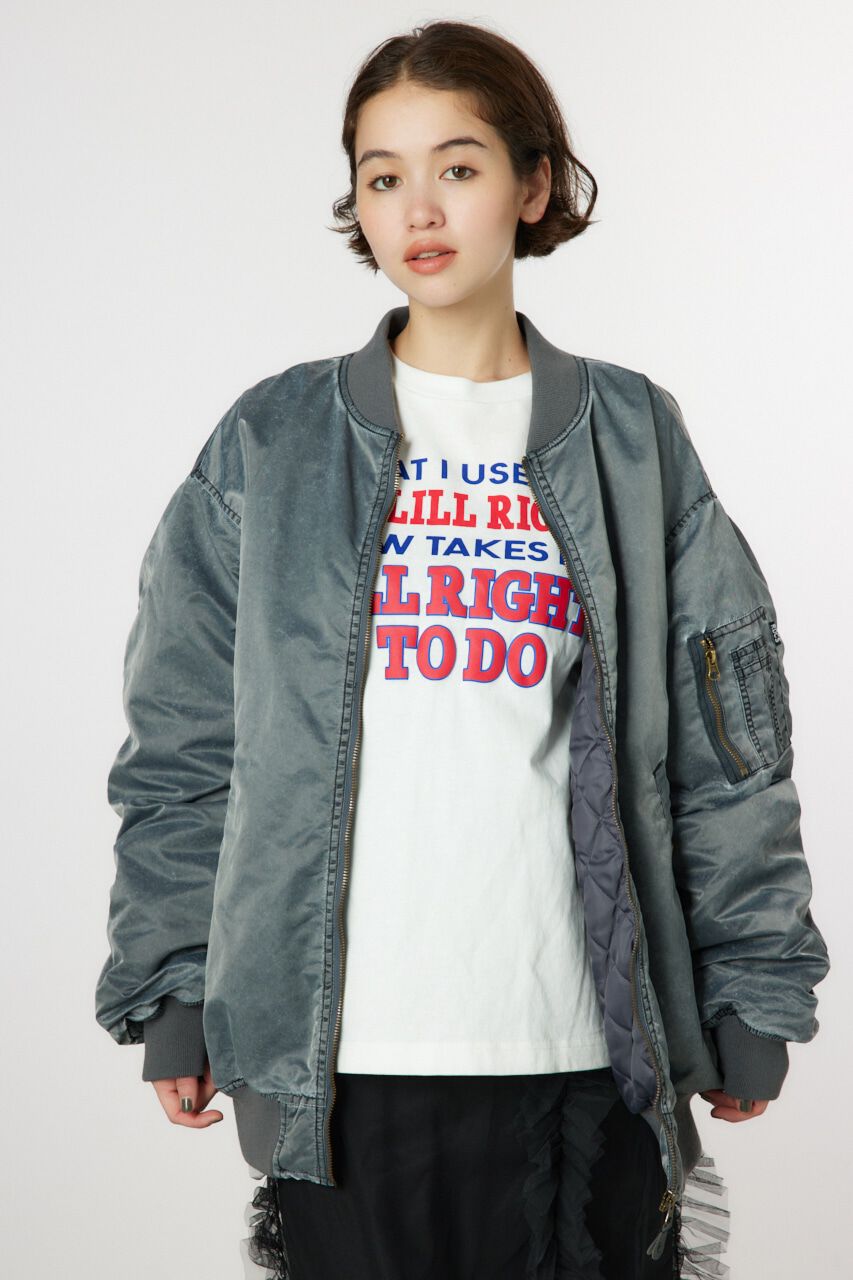 RODEO CROWNS「VINTAGE WASH MA-1」|その他|BLK