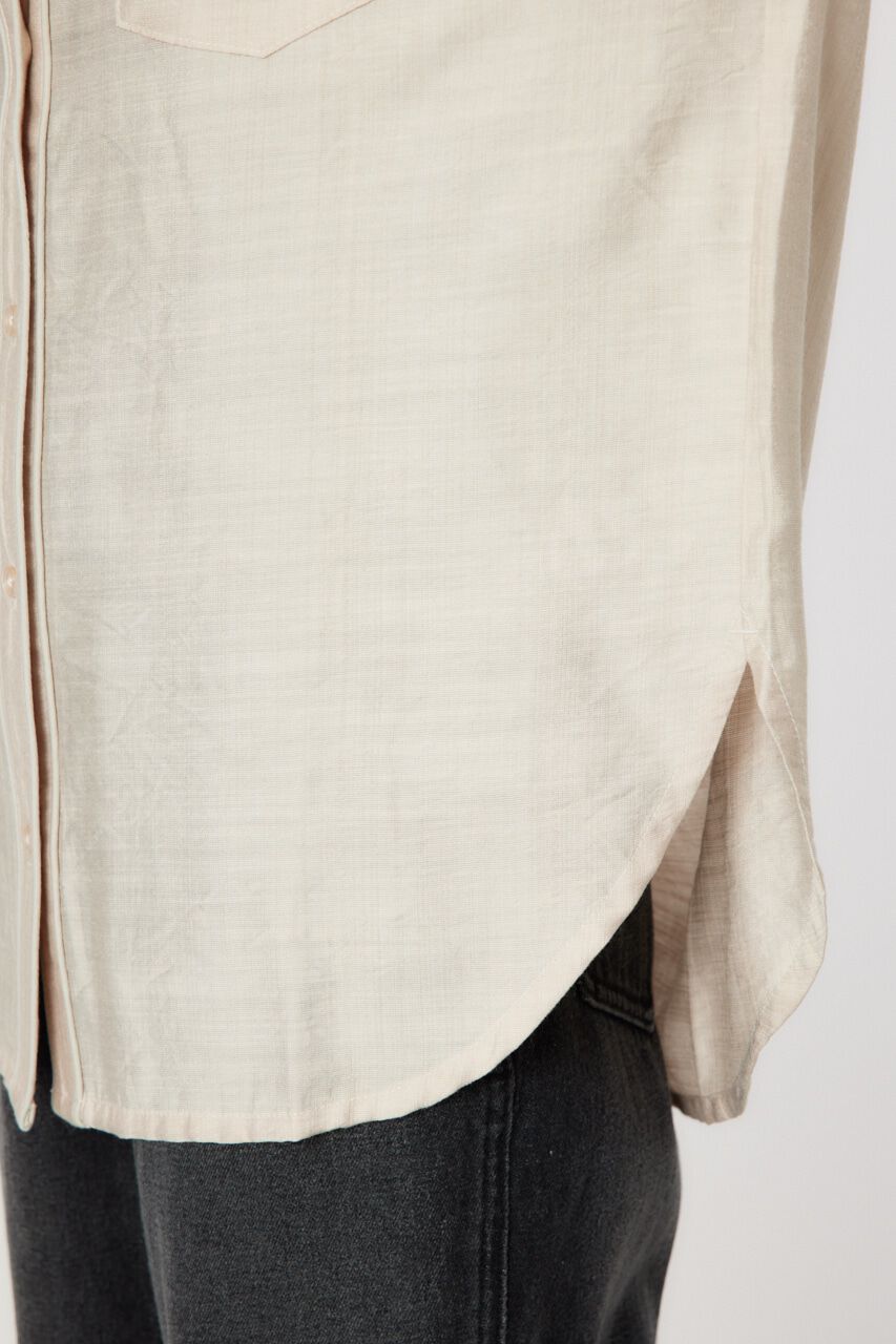 RODEO CROWNS「パイピングウエスタンシャツ」|シャツ・ブラウス|