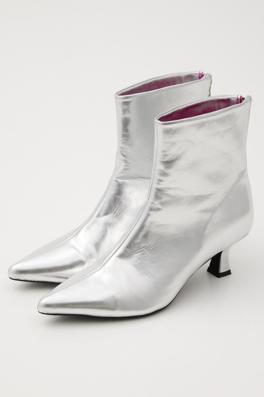 RODEO CROWNS「メタリックポインテッドショートブーツ」|その他|SLV