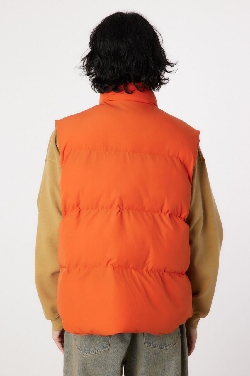 RODEO CROWNS「stand-neck パディングベスト」|ダウンベスト・ベスト|