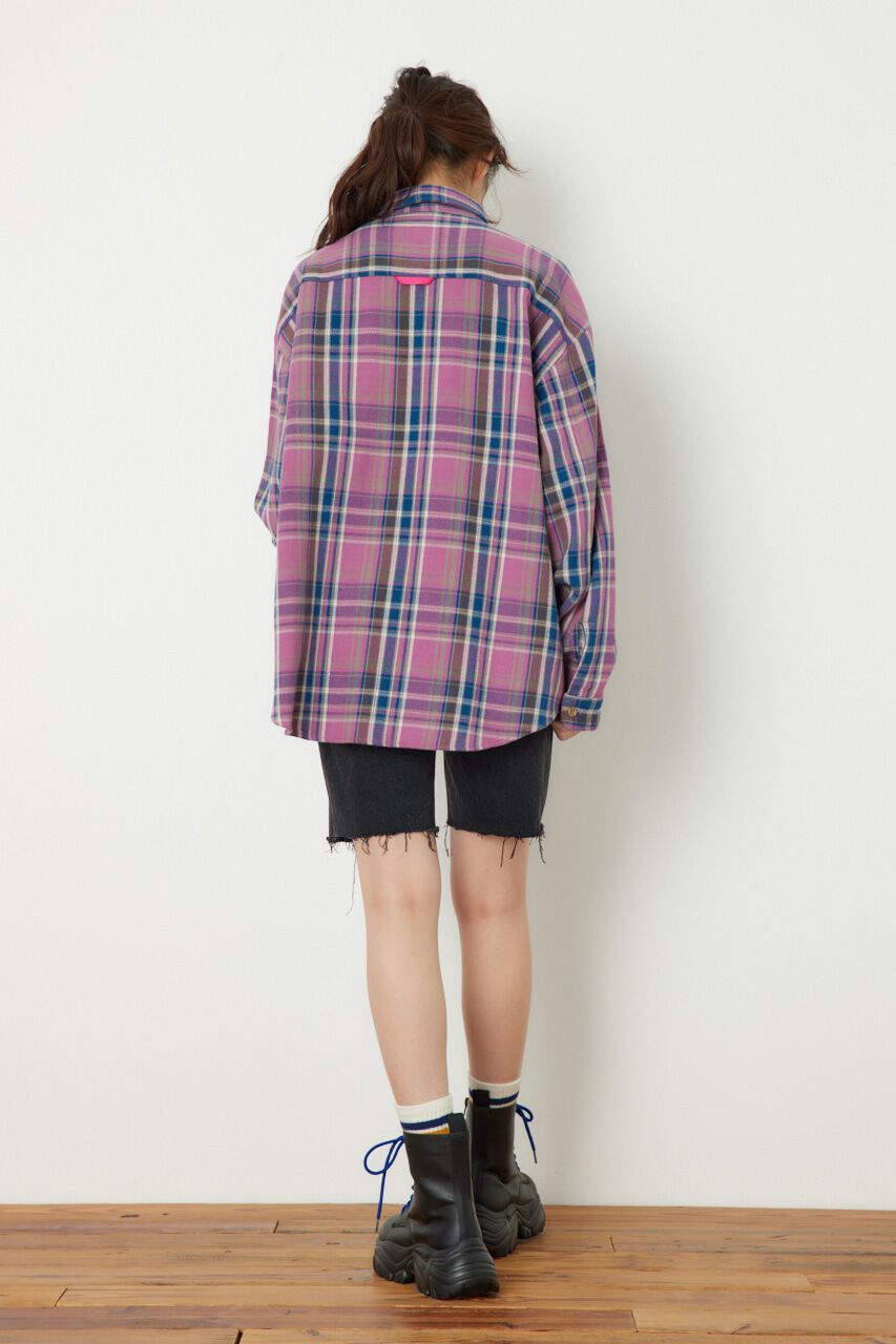 RODEO CROWNS「CHECK OVER シャツ」|シャツ・ブラウス|