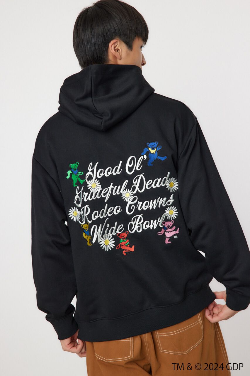 RODEO CROWNS「Grateful Dead hoodie」|パーカー|BLK