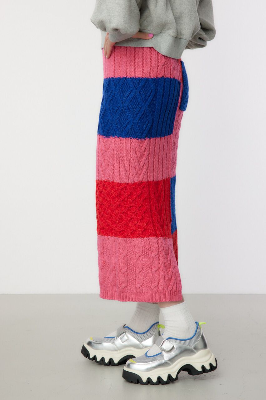 RODEO CROWNS「Custom ケーブルニット スカート」|その他|