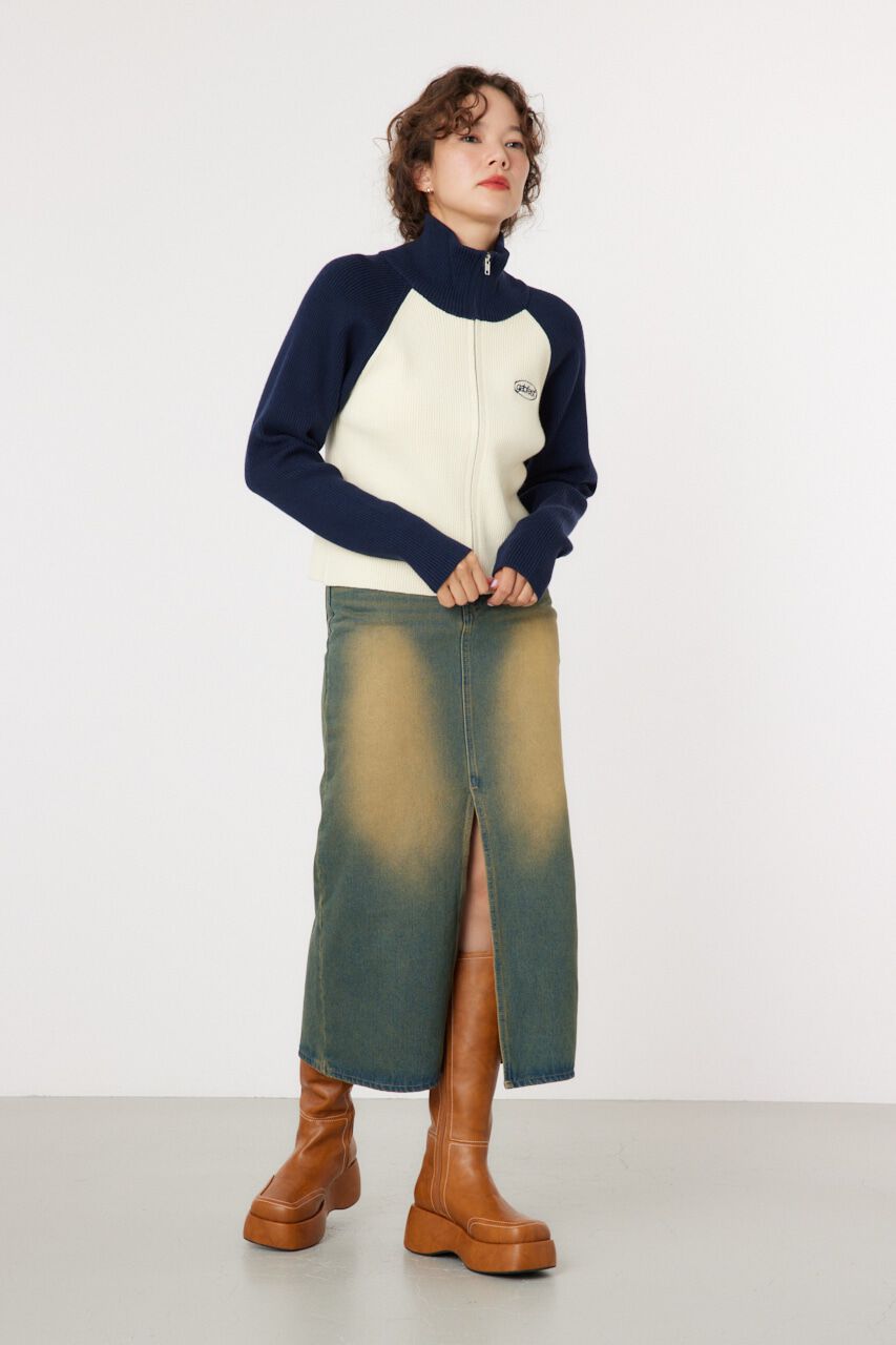 RODEO CROWNS「ラグランドライバーズニット」|ニット・セーター|