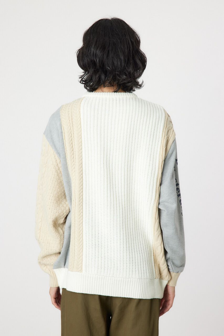 RODEO CROWNS「ニットカスタムcollegeトップス」|ニット・セーター|