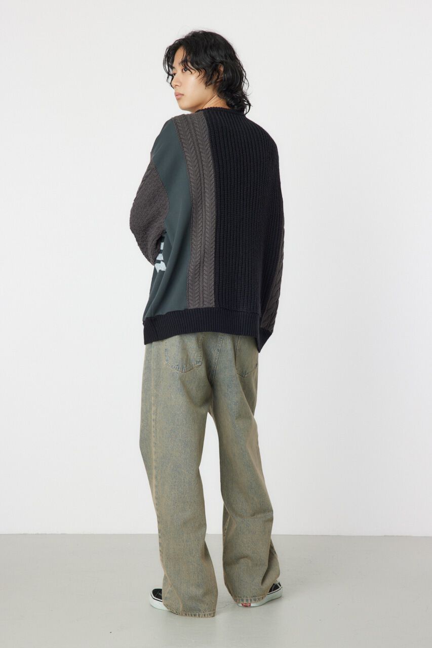 RODEO CROWNS「ニットカスタムcollegeトップス」|ニット・セーター|