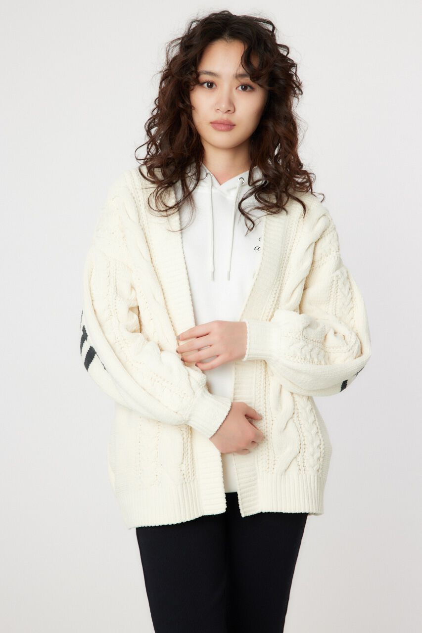 RODEO CROWNS「ロゴモールニットトッパー」|カーディガン|IVOY3