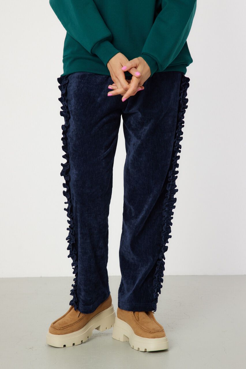 RODEO CROWNS「サイドフリルベロアパンツ」|その他|